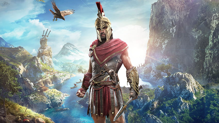 Alexios em Assassin's Creed Odyssey, assassins creed odyssey papel de parede HD