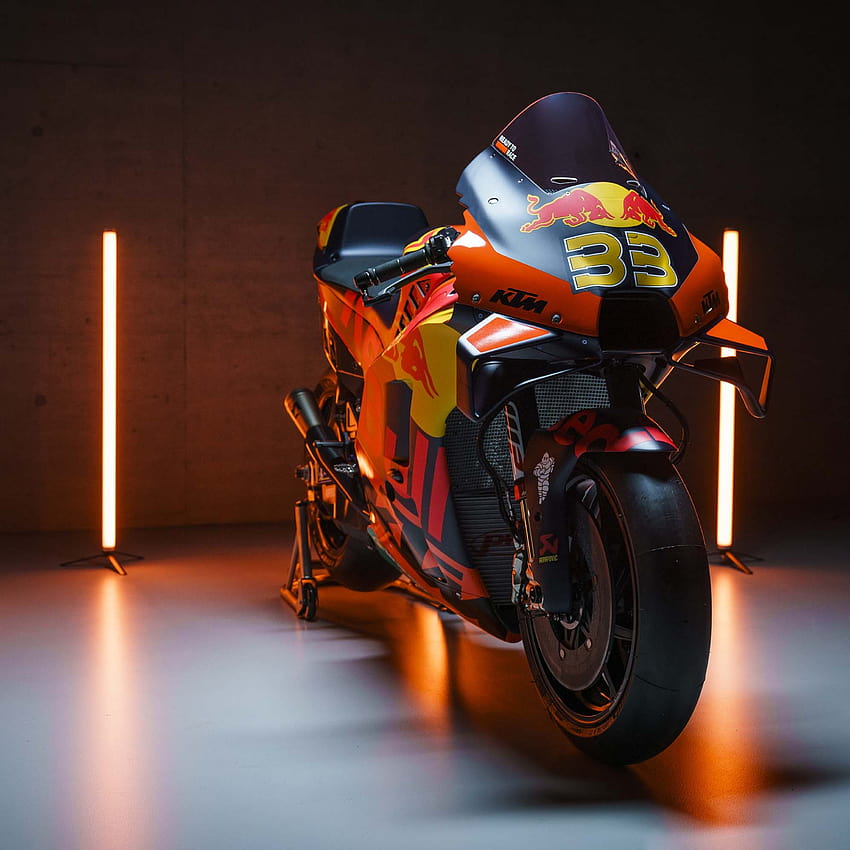 KTM RC16, MotoGP-Motorräder, Red Bull Racing, 2021, Fahrräder HD-Handy-Hintergrundbild