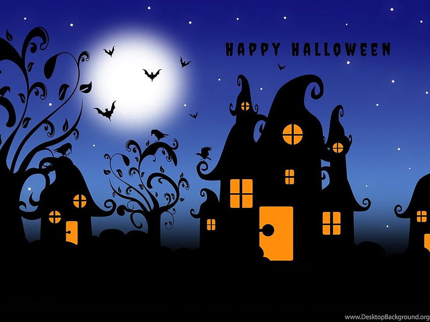 Happy Halloween Cartoon Best Wallpap Backgrounds HD wallpaper