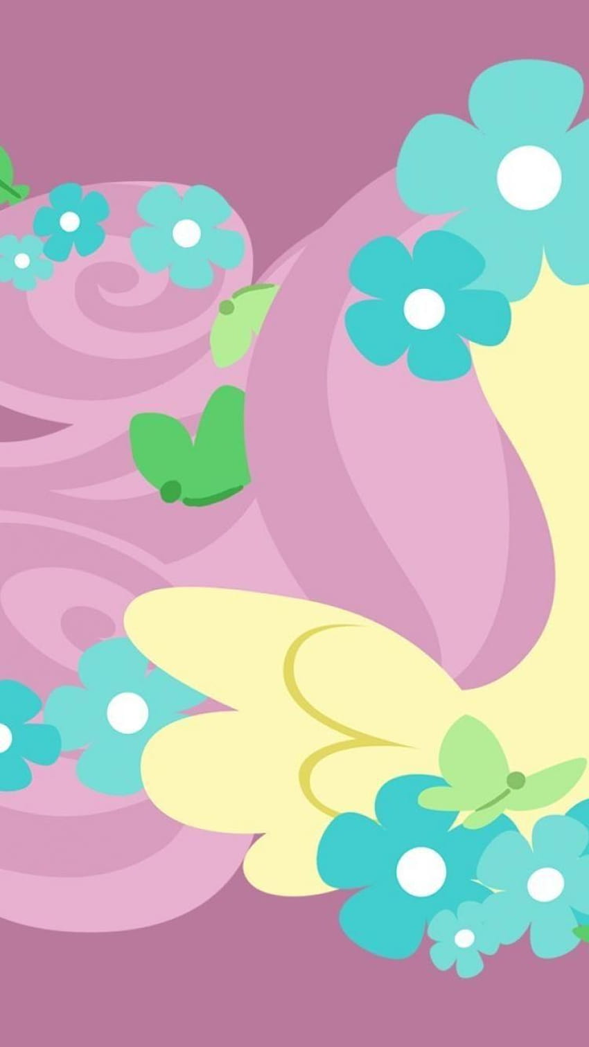 Fluttershy ponies my little pony: friendship is magic, little pony iphone HD phone wallpaper
