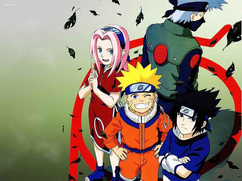 Kakashi Wallpaper: Kakashi Hatake, Naruto, Sasuke and Sakura