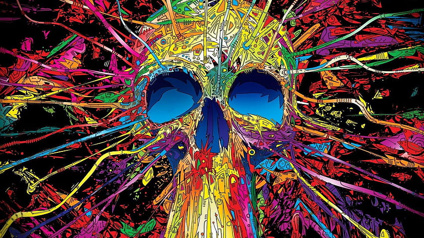 The Psychedelic Warrior, psychedelic lsd HD wallpaper