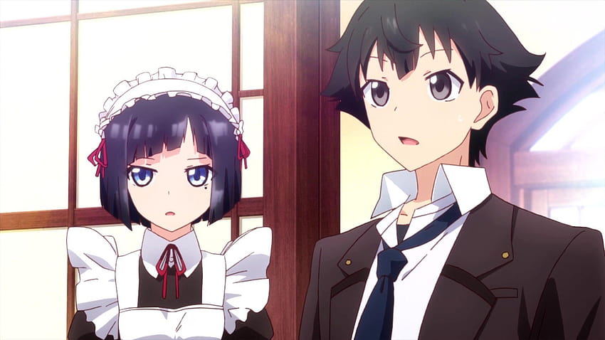 Sehen Sie sich Shomin Sample Season 1 Episode 1 Anime auf Funimation an HD-Hintergrundbild