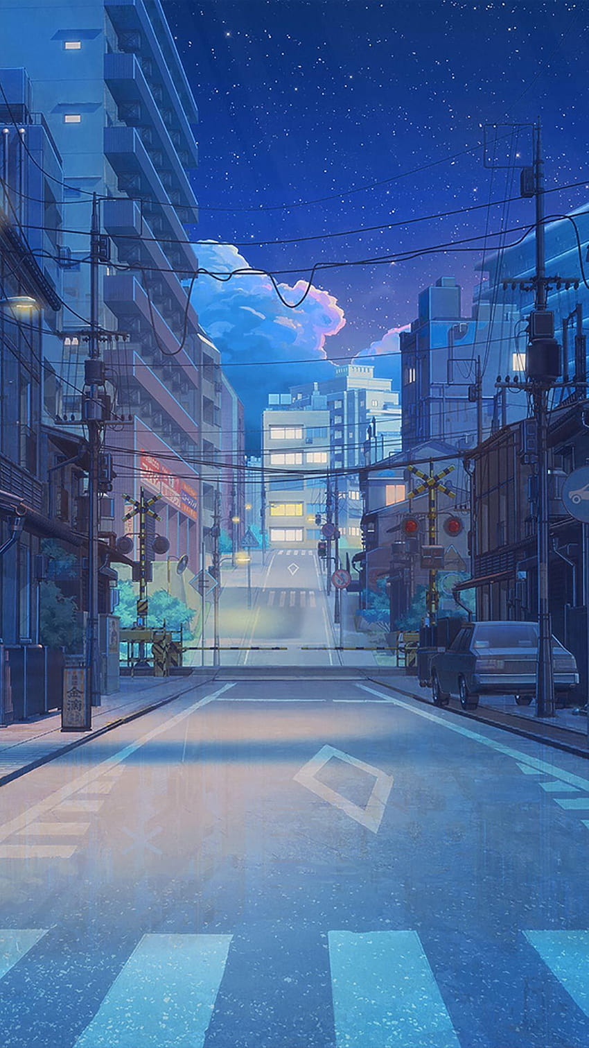TripleKush Cuz on Artwork, night city anime 1080x1920 HD phone wallpaper