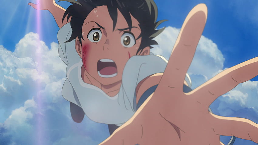 Hodaka Falling From Sky, anime tenki no ko sky Tapeta HD