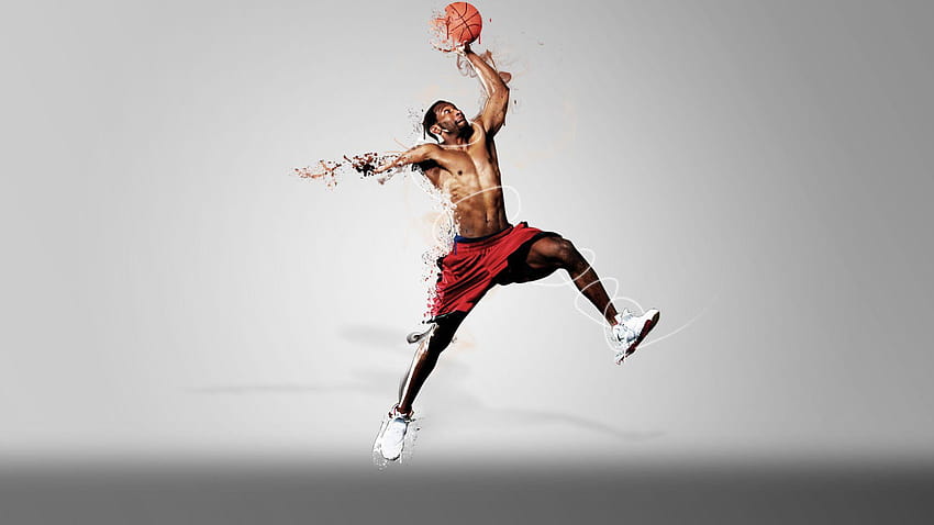 Basketball Slam Dunk Sport Pictur、バスケットボールのダンク 高画質の壁紙