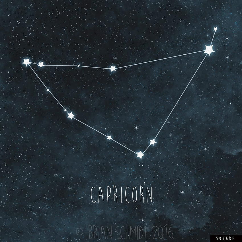Constelação de Capricórnio, capricórnio 1000x1000 Papel de parede de celular HD