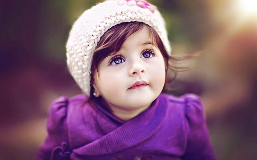 Sevimli Küçük Kızın Resmi, küçük kızlar HD duvar kağıdı