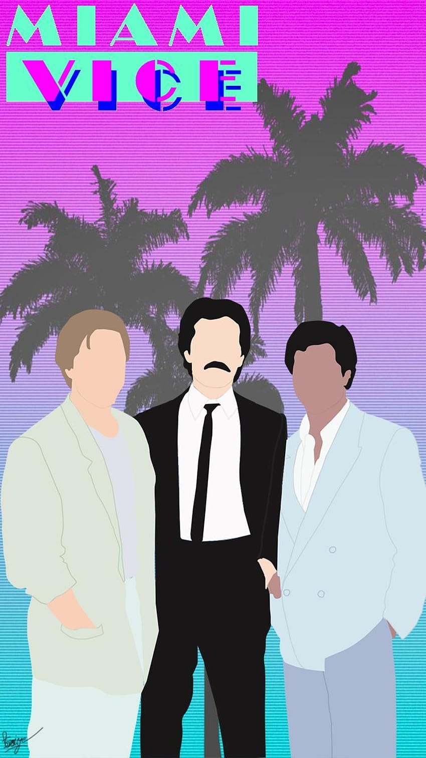 Made a Miami Vice for you phone users! : MiamiVice, miami vice android HD phone wallpaper