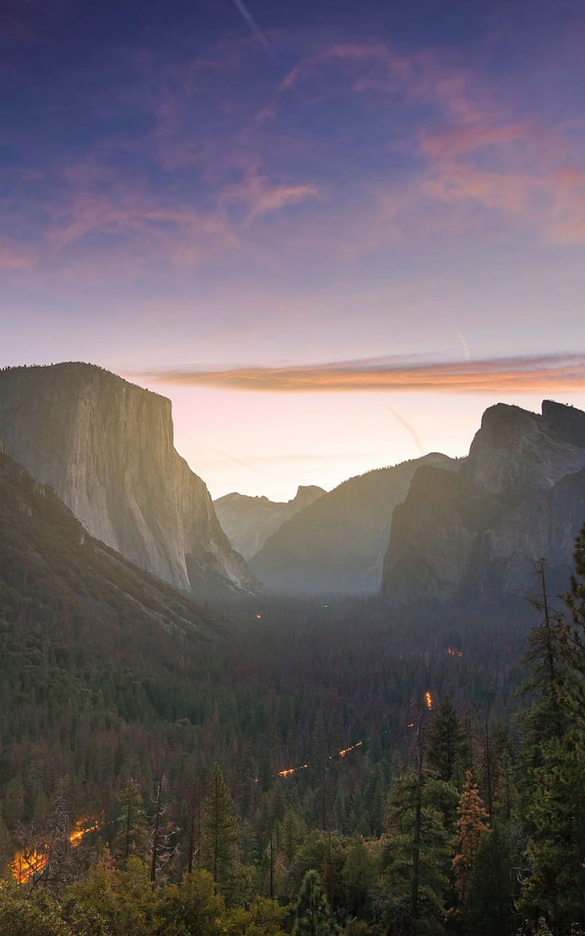 Yosemite Valley Sierra Nevada Ultra ...mordeo, yosemite valley morning sunrise HD phone wallpaper
