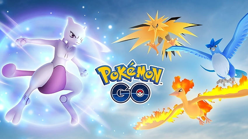 Pokémon Go, legendary bird trio HD wallpaper