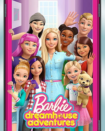 barbie house background