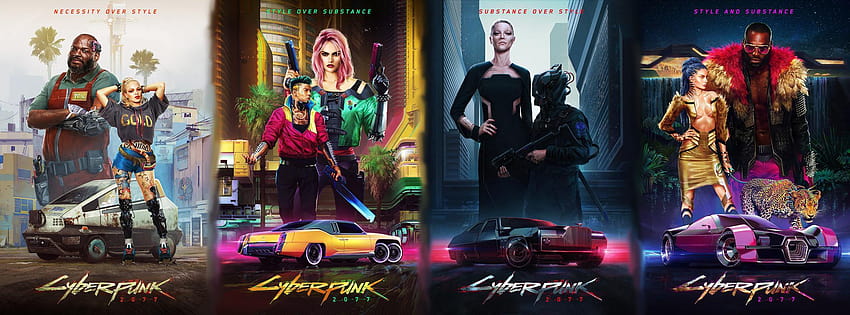 These Cyberpunk 2077 Concept Art Styles Are Truly Breathtaking HD wallpaper