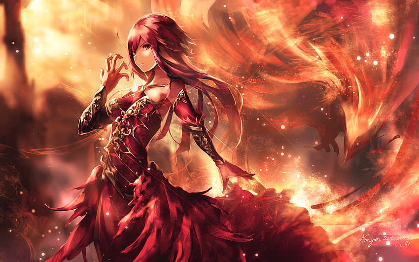 Anime Phoenix, phoenix boy HD wallpaper | Pxfuel