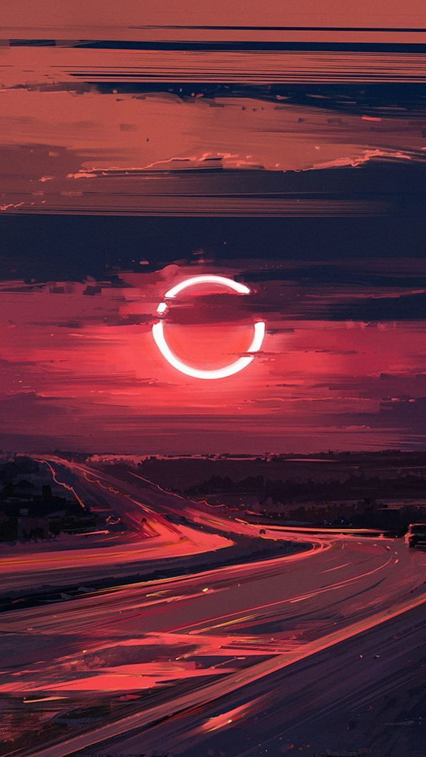 Cloud Eclipse Evening Moon Ut [10801920] HD phone wallpaper | Pxfuel