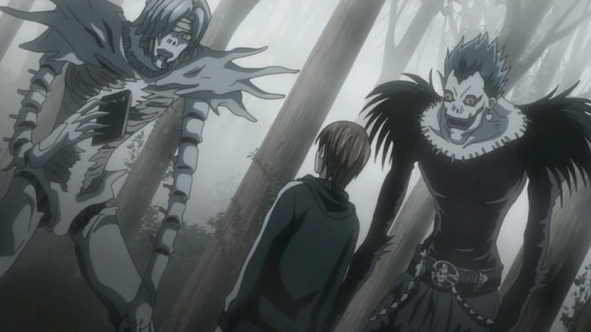 Why does Light Yagami shuffle the two death notes?, rem death note HD  wallpaper | Pxfuel
