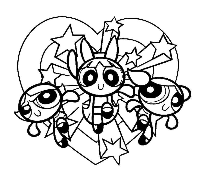 Coloring Sheets For Girls 1224199_powerpuff Page Of Powerpuff – Approachingtheelephant, coloring pages HD wallpaper