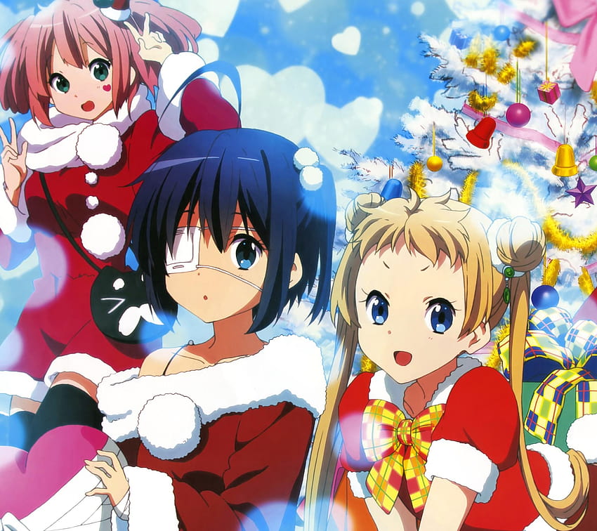 Anime Christmas, christmas anime kawaii HD wallpaper