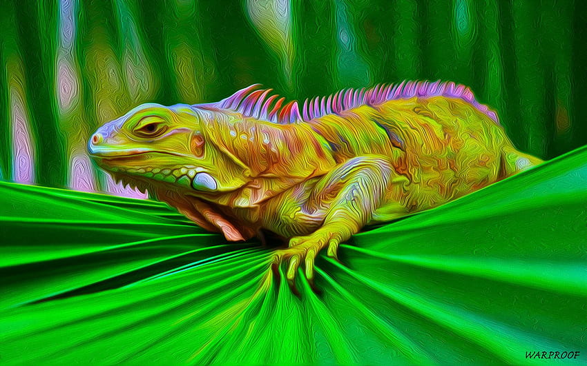 IGUANA and Backgrounds HD wallpaper