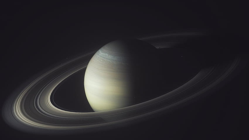 Planet Saturn illustration, space, Saturn, asteroid, saturn planet HD wallpaper