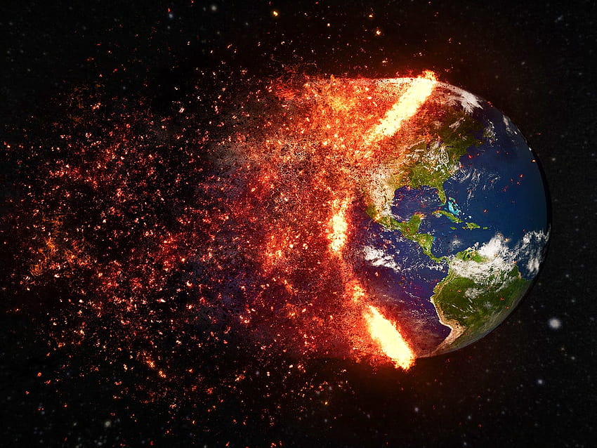 How Earth Will Be Destroyed, End All Life on the Planet HD wallpaper