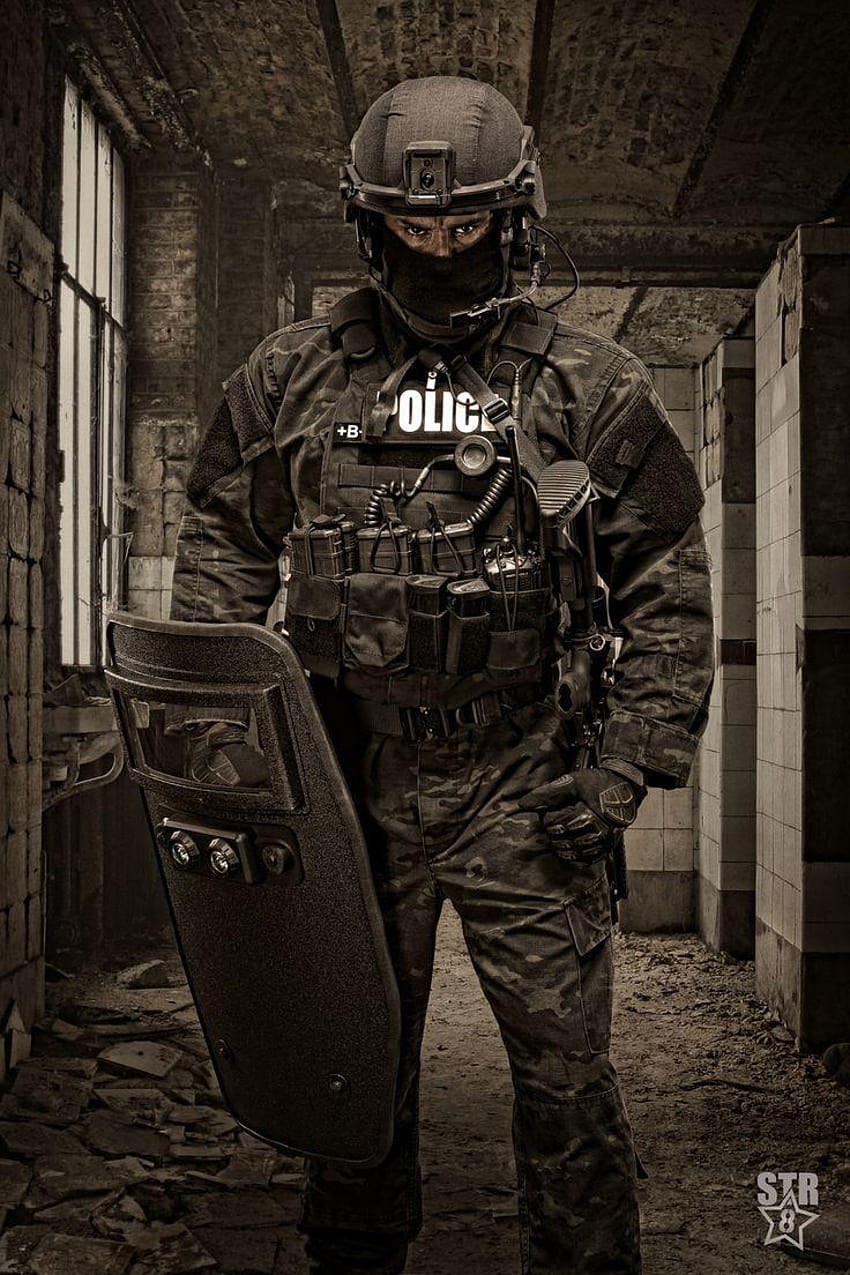 Swat Tactical ad alta risoluzione ~ Fare clic, cool swat Sfondo del telefono HD