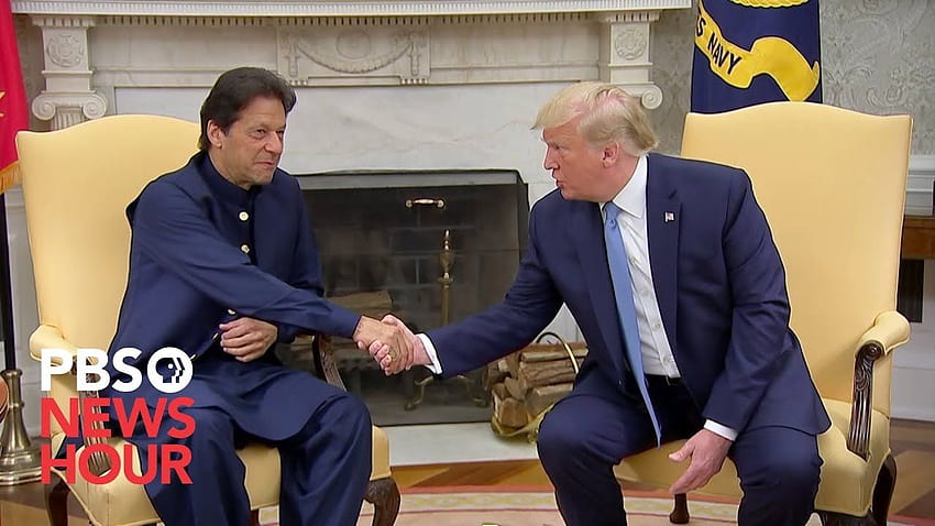見る：トランプはパキスタンのイムラン・カーン首相と会談する 高画質の壁紙