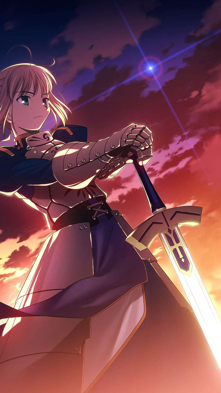 1 Fate Zero for iPhone and Android by Joseph Bentley, saber fate zero HD phone wallpaper