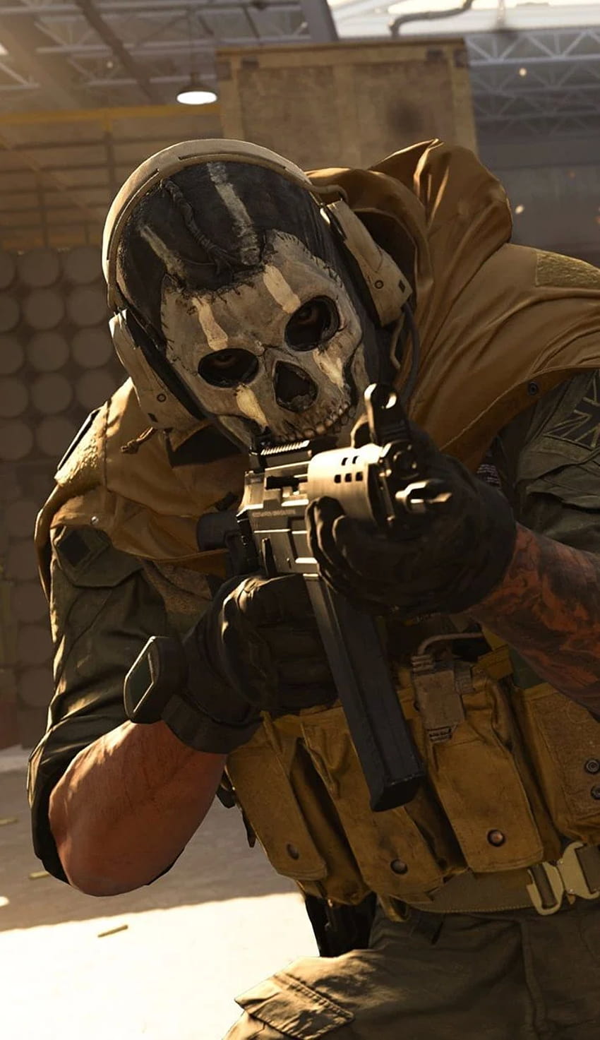Call of Duty Warzone은 2020년에 1,500만 명 이상이 플레이한 Warzone Ghost입니다. HD 전화 배경 화면
