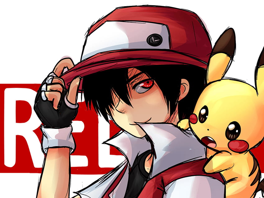 Pokemon trainer red Wallpapers Download