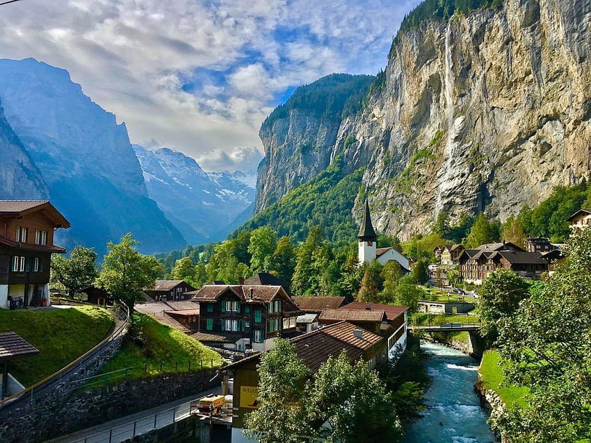 23 AWESOME THINGS TO DO IN LAUTERBRUNNEN, SWITZERLAND, lauterbrunnen valley switzerland HD wallpaper