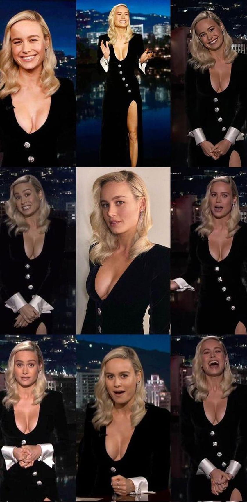 Brie Larson von Rockydoodle, Brie Larson-Collage HD-Handy-Hintergrundbild