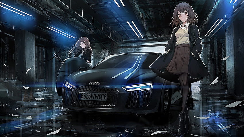 Anime Car, anime chill girl HD wallpaper | Pxfuel