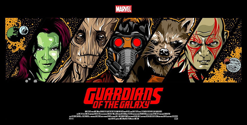 Guardians of the galaxy star lord วอลล์เปเปอร์ HD