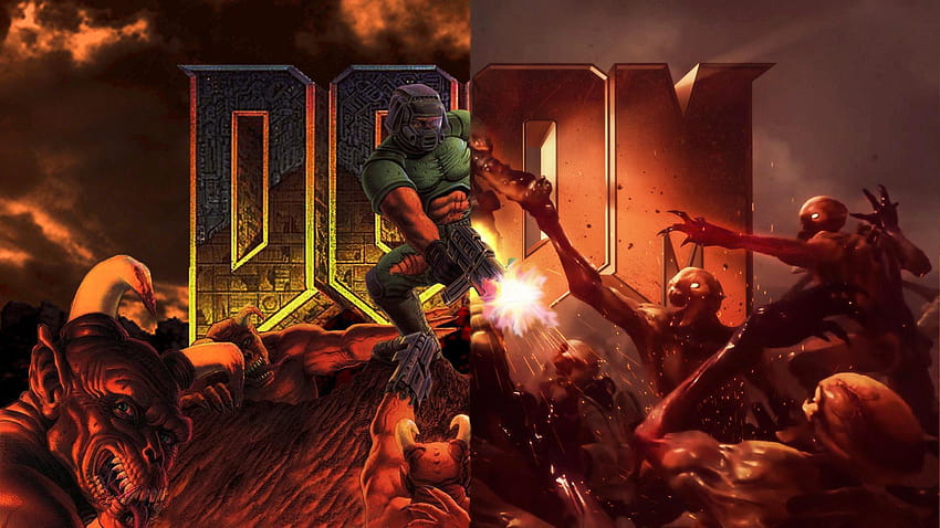 Dota × Doom HD wallpaper