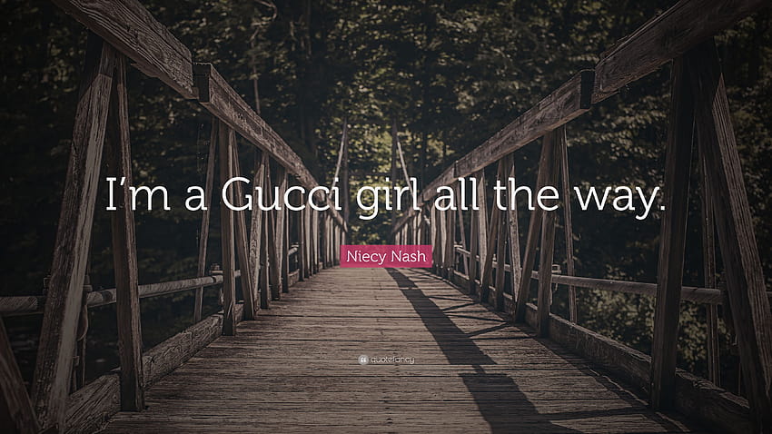 Niecy Nash Quote: “I'm a Gucci girl all the way.” HD wallpaper
