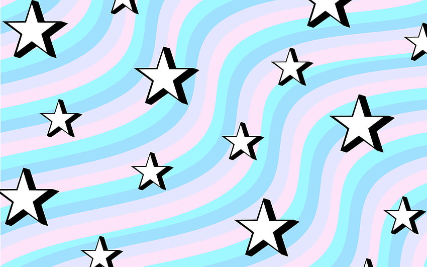 Aesthetic star swirls backgrounds stars aesthetic laptop HD wallpaper   Pxfuel
