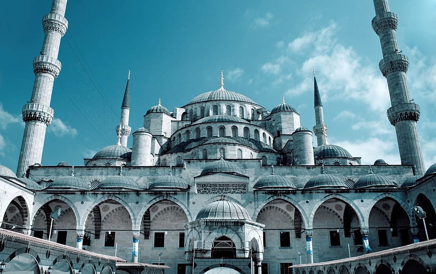 Sultan Ahmed Mosque, blue mosque HD wallpaper