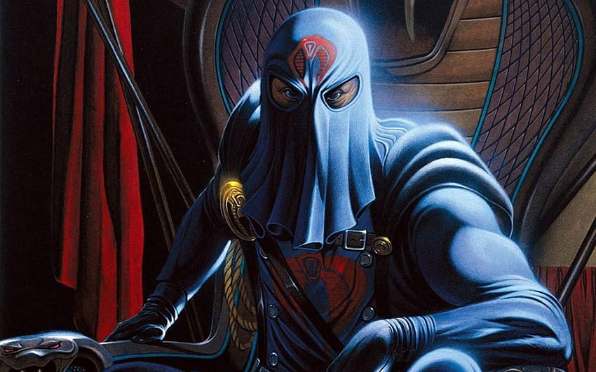 Cobra Commander, gi joe cartoon characters HD wallpaper