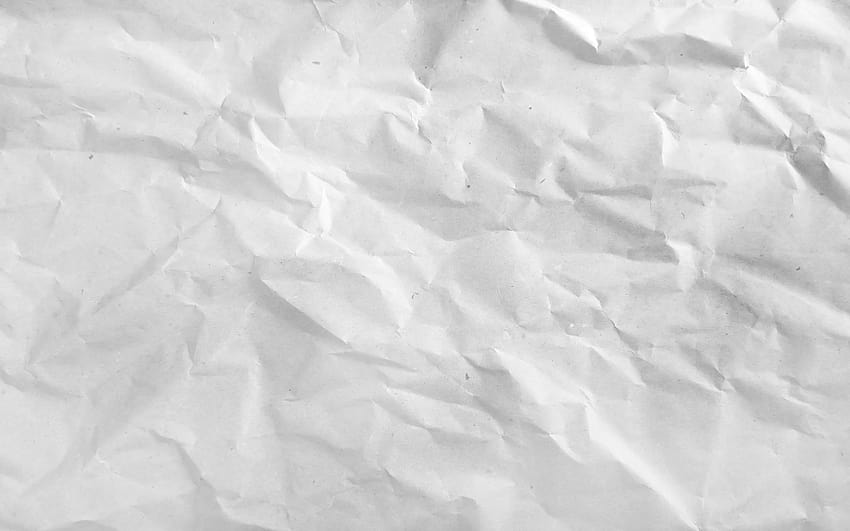 crumpled paper texture, white crumpled paper background, paper texture, white paper, crumpled paper with resolution 2880x1800. High Quality HD wallpaper