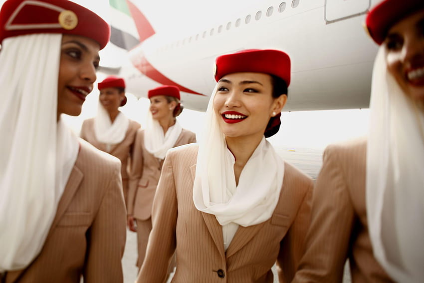 Emirates is my first love, emirates cabin crew HD wallpaper