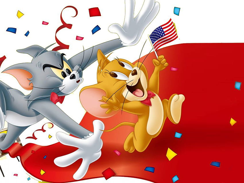 Tom And Jerry Love America สำหรับโทรศัพท์มือถือแท็บเล็ตและพีซี 2560x1600 : 13 วอลล์เปเปอร์ HD
