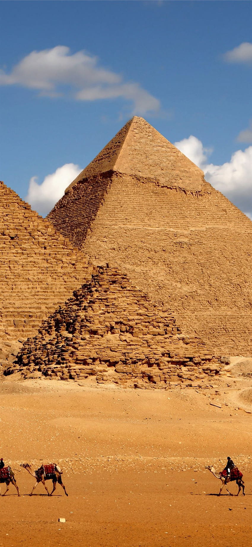 Wielka Piramida w Gizie Egipt, Egipt Piramida iPhone Tapeta na telefon HD