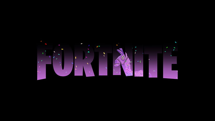 Готино лого на Fortnite, готина лама на fortnite HD тапет