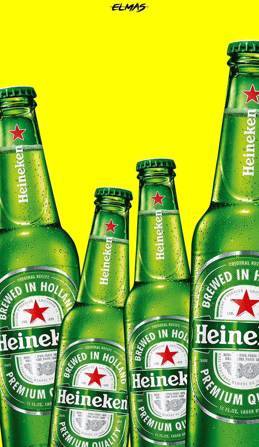 Sztuka cyfrowa / iPhone, piwo Heineken Tapeta na telefon HD