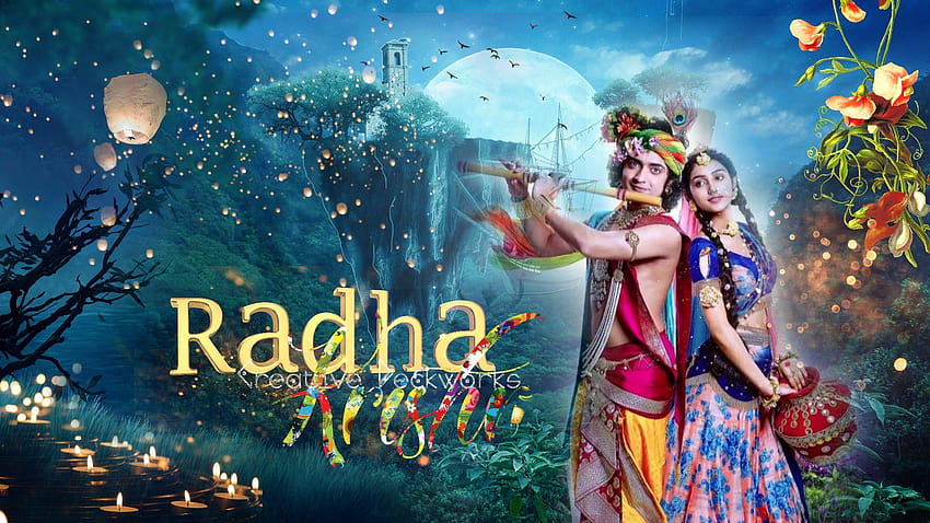 RadhaKrishn Live-Updates 20. März 2020 ...Seite 6), Radha Krishna-Serie HD-Hintergrundbild