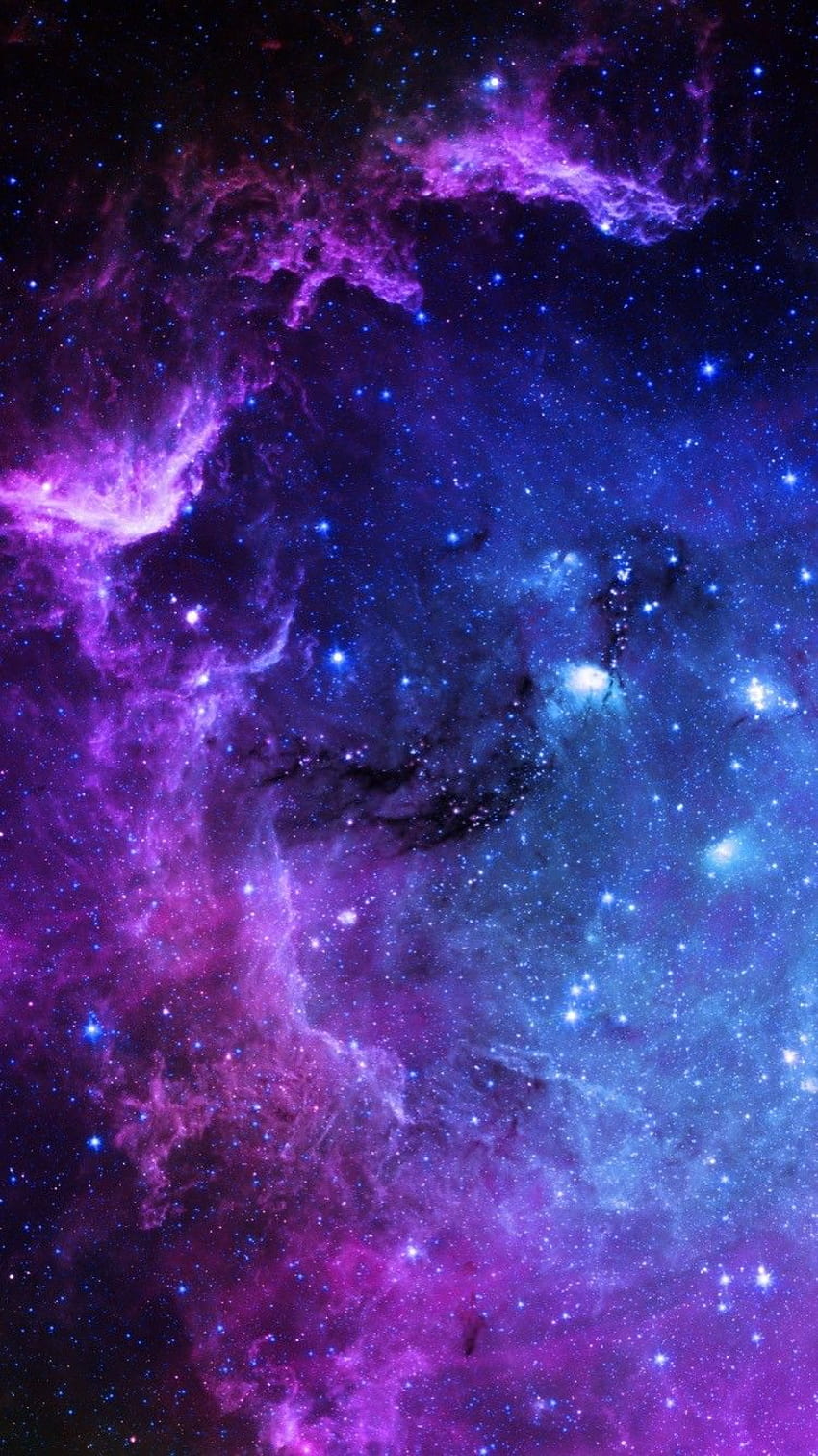 iPhone, violet sky HD phone wallpaper