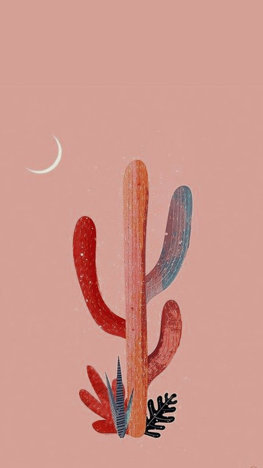 Pinterest Aesthetic posted by John Tremblay, cactus pink aesthetic HD phone wallpaper