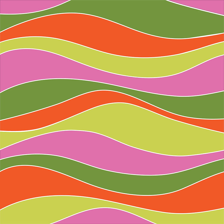 mod pink orange green wavy stripe vector backgrounds pattern 2186632 Vector Art at Vecteezy HD phone wallpaper