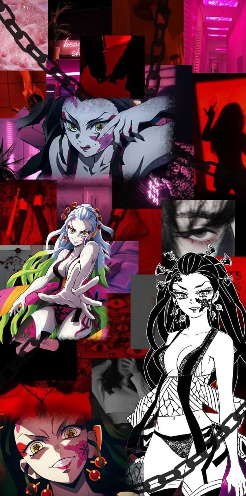 Wallpaper ID 353665  Anime Demon Slayer Kimetsu no Yaiba Phone Wallpaper  Daki Demon Slayer 1080x2400 free download